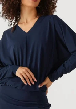 JAPAN TKY e midi jurk lymas donkerblauw Clearance