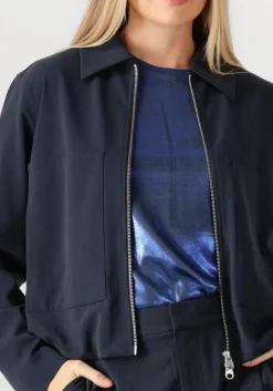 MOS MOSH e blazer mmkarmenpanamajacket donkerblauw Best