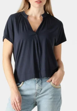 MOS MOSH e top shira tee donkerblauw Hot