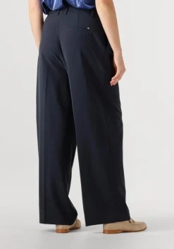 MOS MOSH e wijde broek mmcharlizepanamapant donkerblauw
