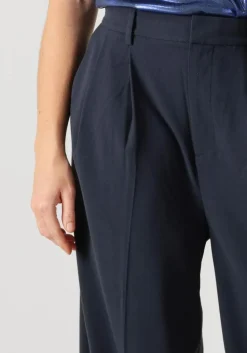 MOS MOSH e wijde broek mmcharlizepanamapant donkerblauw