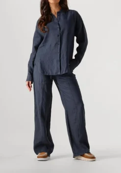 MOSCOW e blouses 94-05-butto-1 donkerblauw Hot