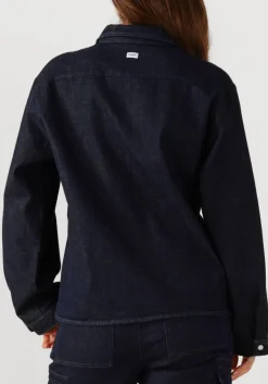 PENN & INK e blouses blouse w25z801 donkerblauw New