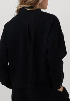 PENN & INK e blouses w24n1557ltd donkerblauw New