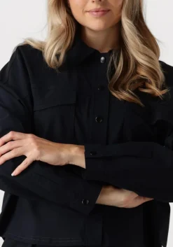 PENN & INK e blouses w24n1557ltd donkerblauw New