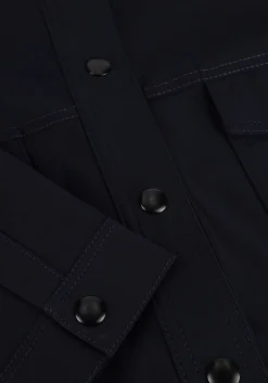 PENN & INK e blouses w24n1557ltd donkerblauw New