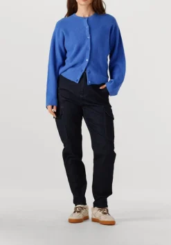 PENN & INK e cargobroeken trousers donkerblauw