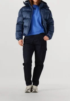 PENN & INK e gewatteerde jas jacket donkerblauw New