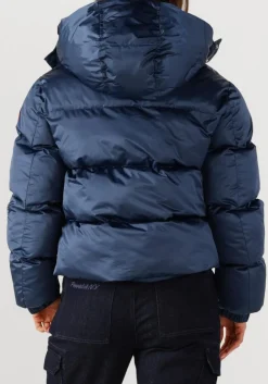 PENN & INK e gewatteerde jas jacket donkerblauw New