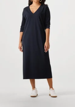 PENN & INK e midi jurk blake donkerblauw