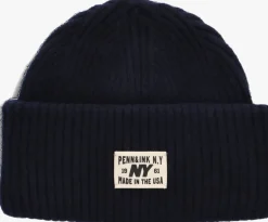 PENN & INK e muts beanie w25b354 donkerblauw Best
