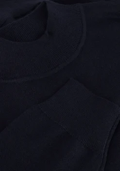 PROFUOMO e trui pullover mock donkerblauw Best