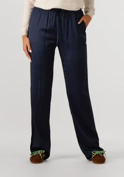 RESORT FINEST e pantalon satin pants donkerblauw Outlet