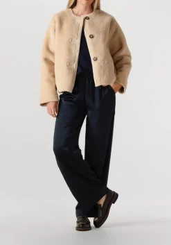 RESORT FINEST e trui v-neck cape sweater donkerblauw Sale