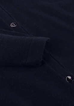 RESORT FINEST e vest polo short cardigan donkerblauw Discount