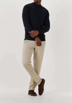 STEFANO LAURAN e trui turtle donkerblauw Clearance