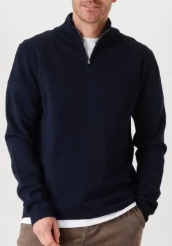 THE GOODPEOPLE e trui kamark donkerblauw Outlet