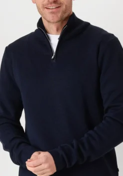 THE GOODPEOPLE e trui kamark donkerblauw Outlet