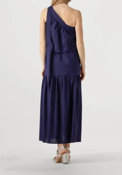 VANESSA BRUNO e maxi jurk cora donkerblauw Best