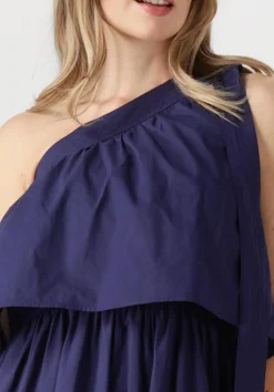 VANESSA BRUNO e maxi jurk cora donkerblauw Best