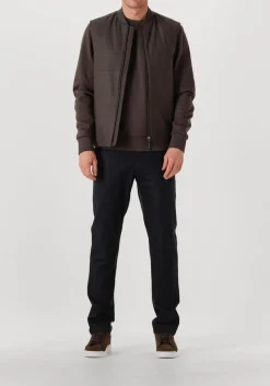 WAHTS e pantalon brett stretch wool donkerblauw Sale