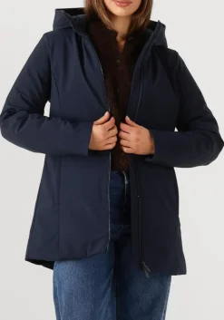 WOOLRICH e jack firth down parka donkerblauw Sale