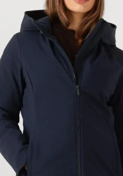 WOOLRICH e jack firth down parka donkerblauw Sale