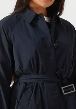 WOOLRICH e parka's summer trench donkerblauw Best