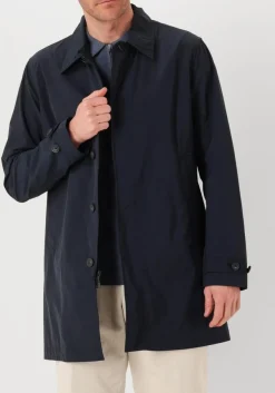 WOOLRICH e regenjas city carcoat donkerblauw Outlet