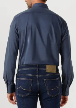 XACUS e casual overhemd active 91617 520ml donkerblauw Online