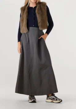 AIMEE THE LABEL donkergrijze maxirok maximus donkergrijs Hot