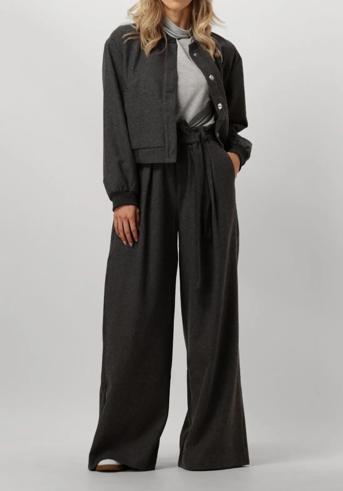 AIMEE THE LABEL donkergrijze jack rioa donkergrijs Clearance