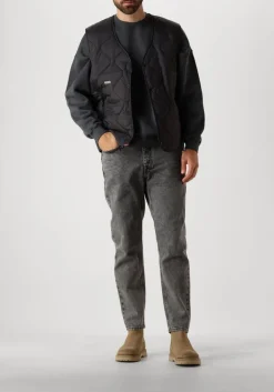 AMERICAN VINTAGE donkergrijze trui doven h donkergrijs Clearance