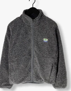 AMERICAN VINTAGE donkergrijze faux fur jas hoktown woman donkergrijs Online