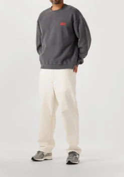 AMERICAN VINTAGE donkergrijze sweater plizzy 1 donkergrijs New