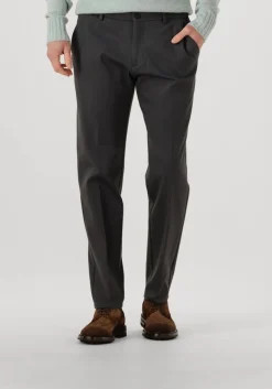 BERWICH donkergrijze pantalon morello elax donkergrijs