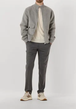 BERWICH donkergrijze pantalon morello elax donkergrijs Hot