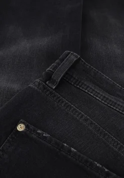 CAMBIO donkergrijze slim fit jeans piper cropped shadow effect donkergrijs Hot