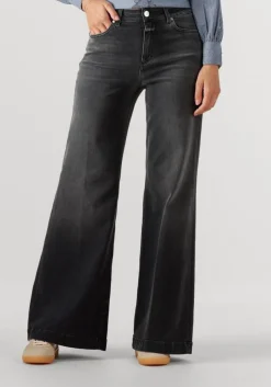 CLOSED donkergrijze wide jeans glow up donkergrijs New