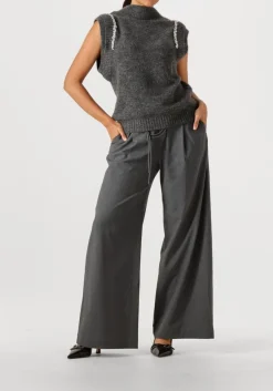 COPENHAGEN MUSE donkergrijze trui cmibra-waistcoat donkergrijs Clearance