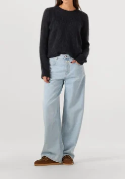 DES PETITS HAUTS donkergrijze trui chouky donkergrijs Online