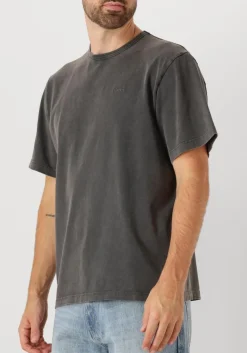 FORÉT donkergrijze forét t-shirt oak faded wash t-shirt donkergrijs Online
