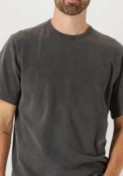 FORÉT donkergrijze forét t-shirt oak faded wash t-shirt donkergrijs Online