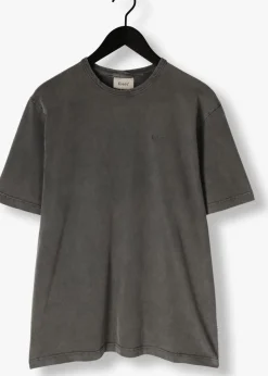 FORÉT donkergrijze forét t-shirt oak faded wash t-shirt donkergrijs Online