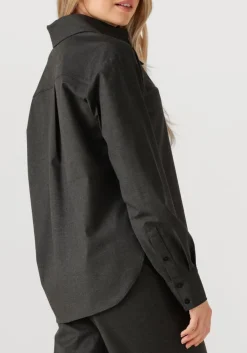 HERSKIND donkergrijze blouses dara shirt donkergrijs Clearance