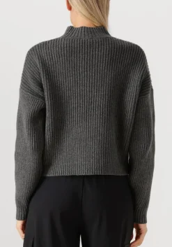 PENN & INK donkergrijze trui jumper donkergrijs New