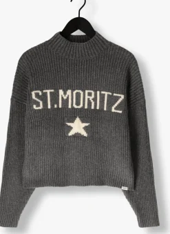 PENN & INK donkergrijze trui jumper donkergrijs New