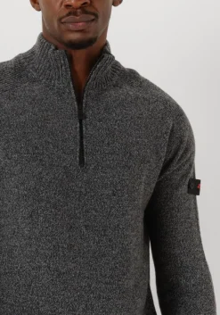 PEUTEREY donkergrijze trui braille 03 donkergrijs Best