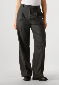 SECOND FEMALE donkergrijze pantalon wake trousers donkergrijs New