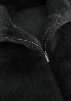 STUDIO AR donkergrijze faux fur jas mara donkergrijs Clearance